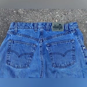 Levi’s baggy silver tab jeans